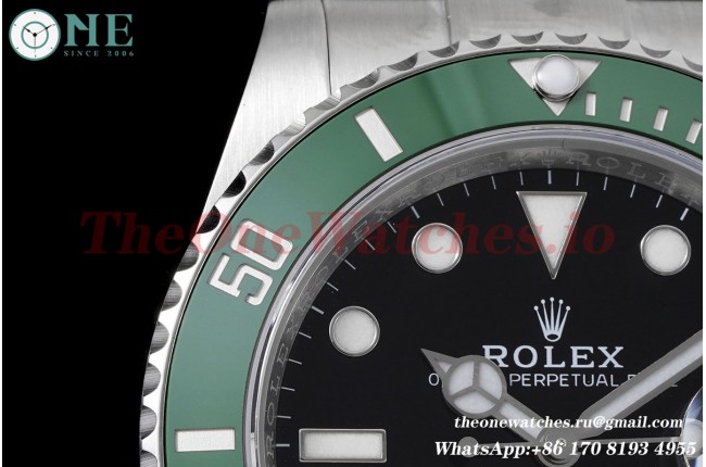 Rolex - Submariner 126610LV 41mm 904L SS/SS Green Bezel C+S VR3235