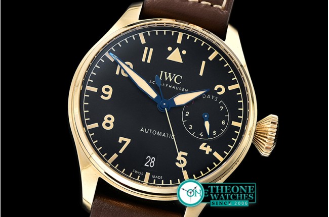 IWC - Big Pilot IW501005 Bronze BR/LE Brown ZF A521111