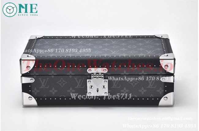 Louis Vuitton - Watch Organizer Travel Box 8Pcs (Black)